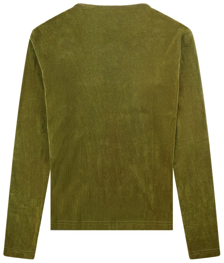 Song for the Mute Fitted Long Sleeve Green