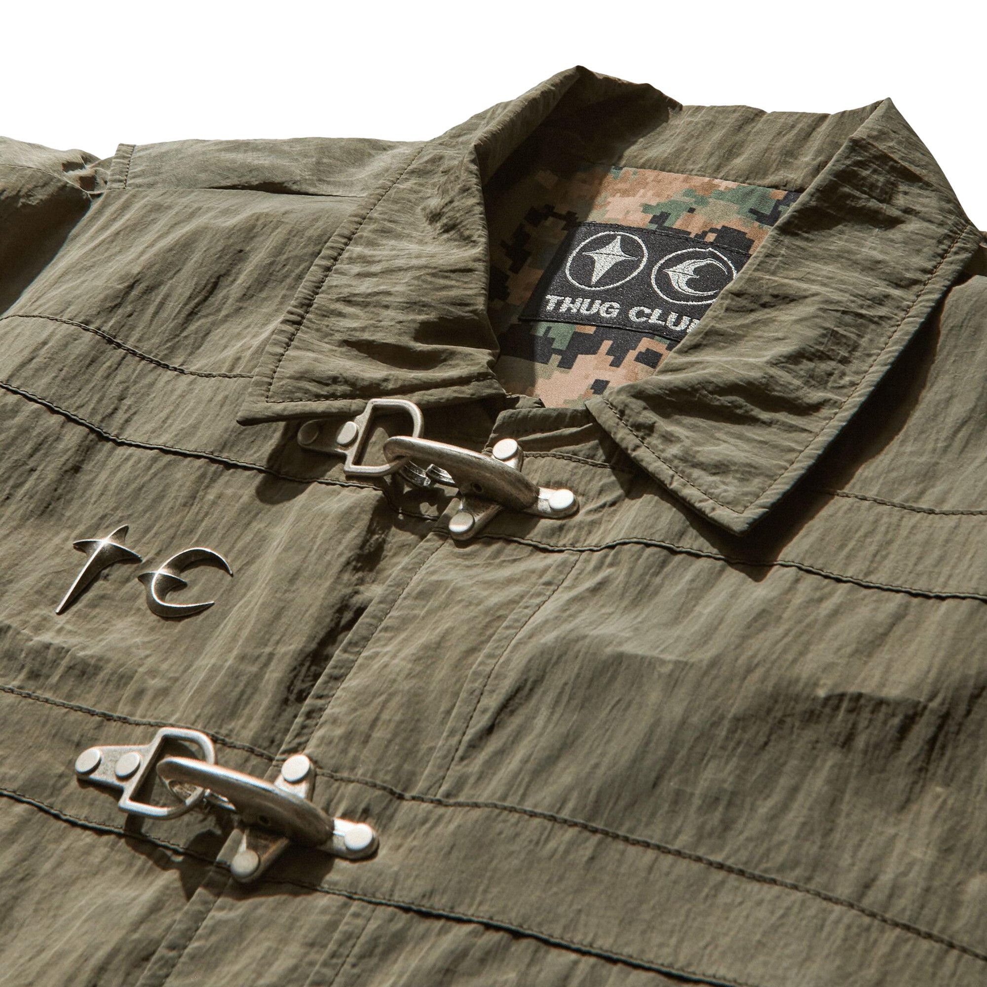 Buy Thug Club Scarred Bio Soldier Jacket 'Khaki Buy Thug Club Scarred Bio Soldier Jacket 'Khaki