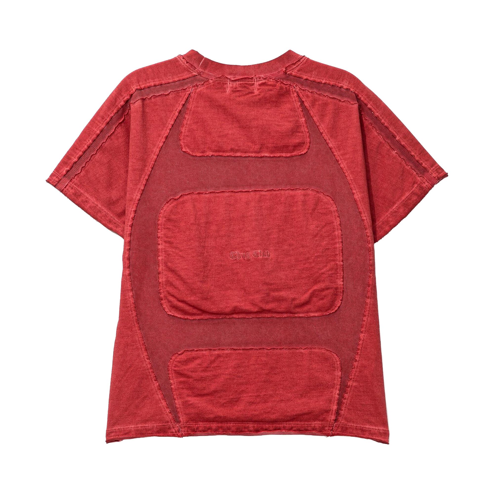Buy Thug Club Battle Turtle Mesh T-Shirt 'Red' - TC25TS1301 | GOAT
