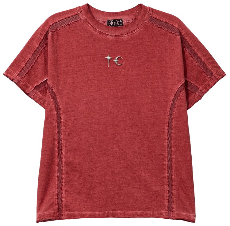 Thug Club Battle Turtle Mesh T Shirt Red