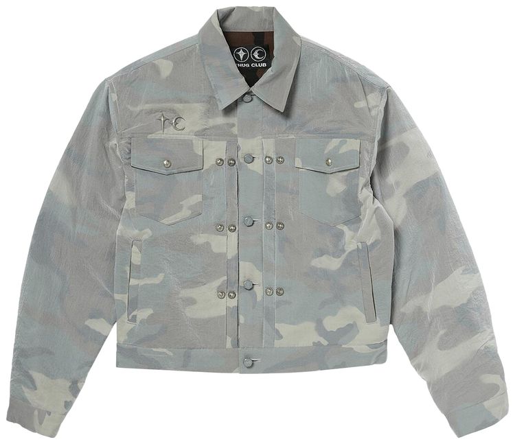 Thug Club Clouded Bio Army Jacket Multicolor
