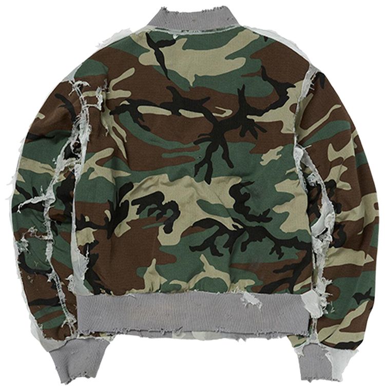 Thug Club Charlie Bomber Jacket Burnt Tango