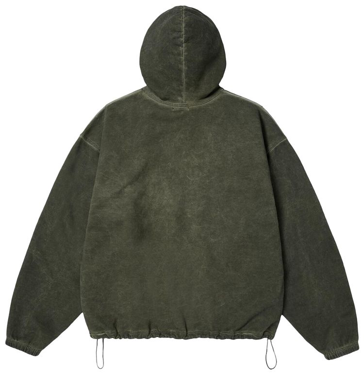 Thug Club Color Emblem Hoodie Khaki