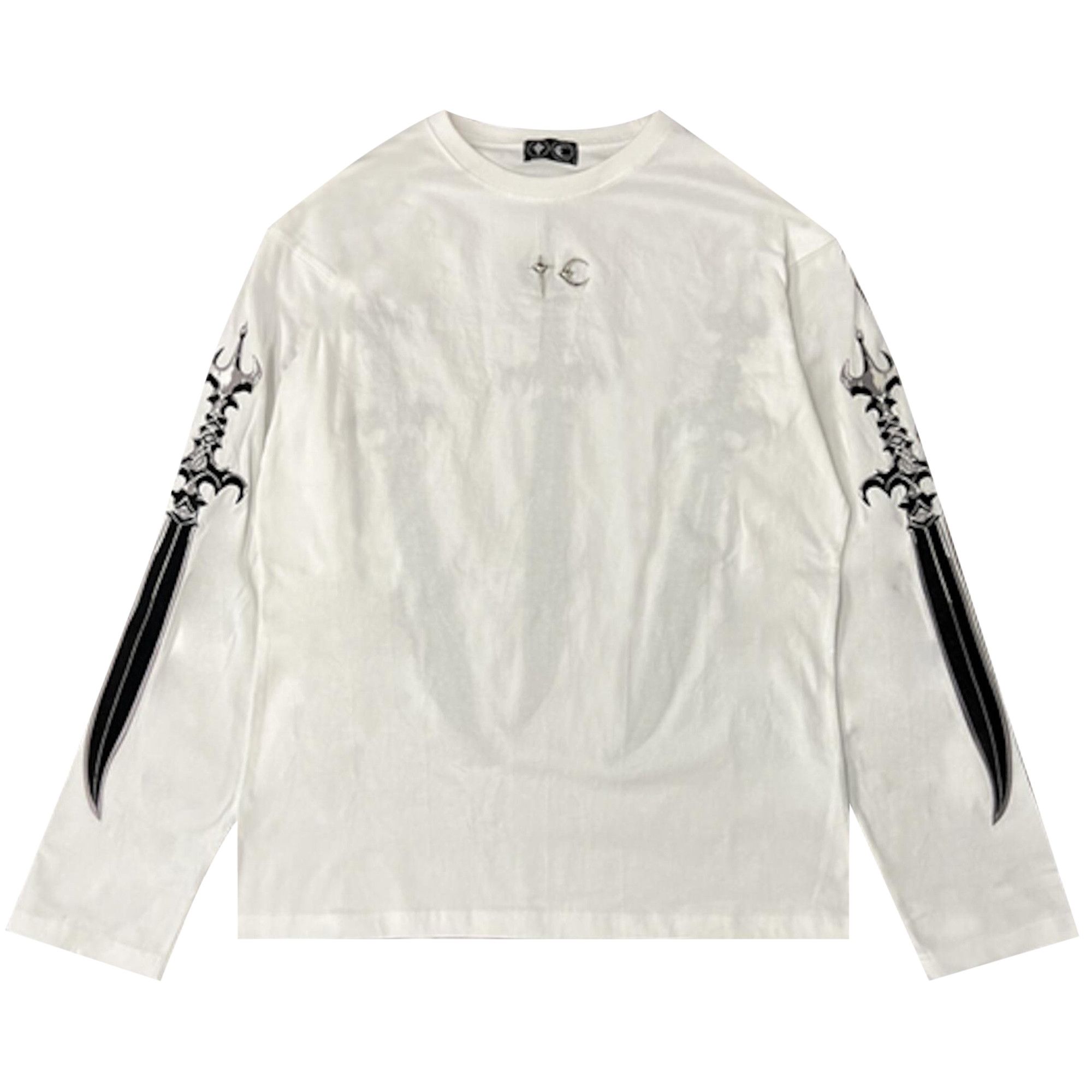 新品未使用　thug club Arab Sword Sleeve ロンT Buy Thug Club Arab Sword Long-Sleeve 'White' - TC24TS1801 | GOAT
