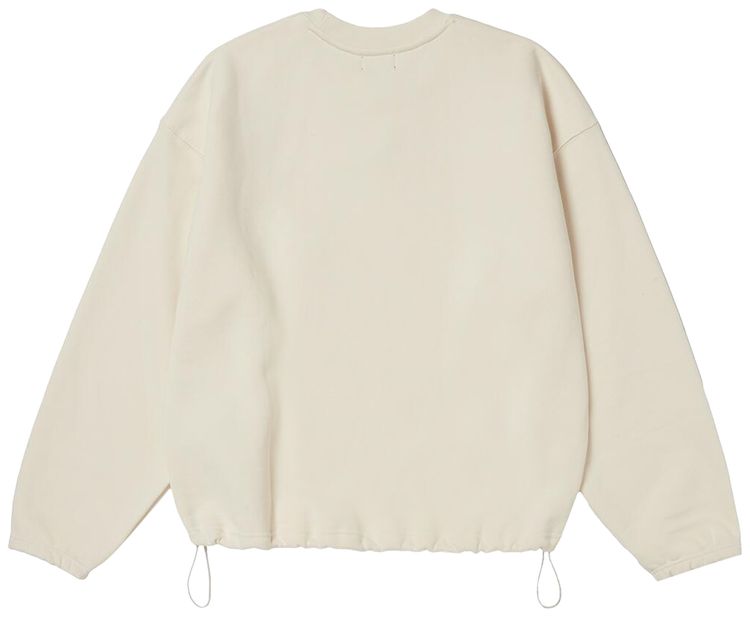 Thug Club Color Emblem Sweatshirt Ivory