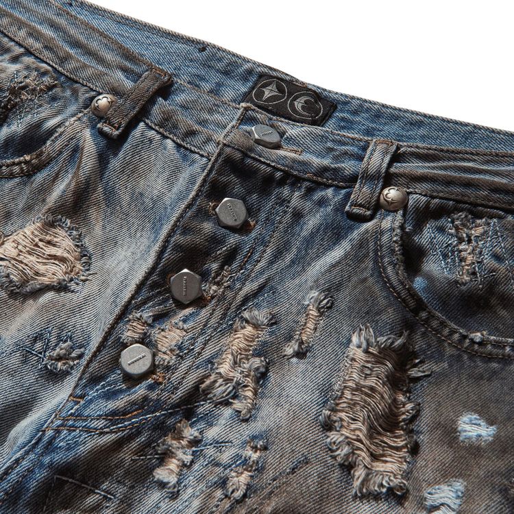 Thug Club Combat Casualty Care Denim Pants Blue