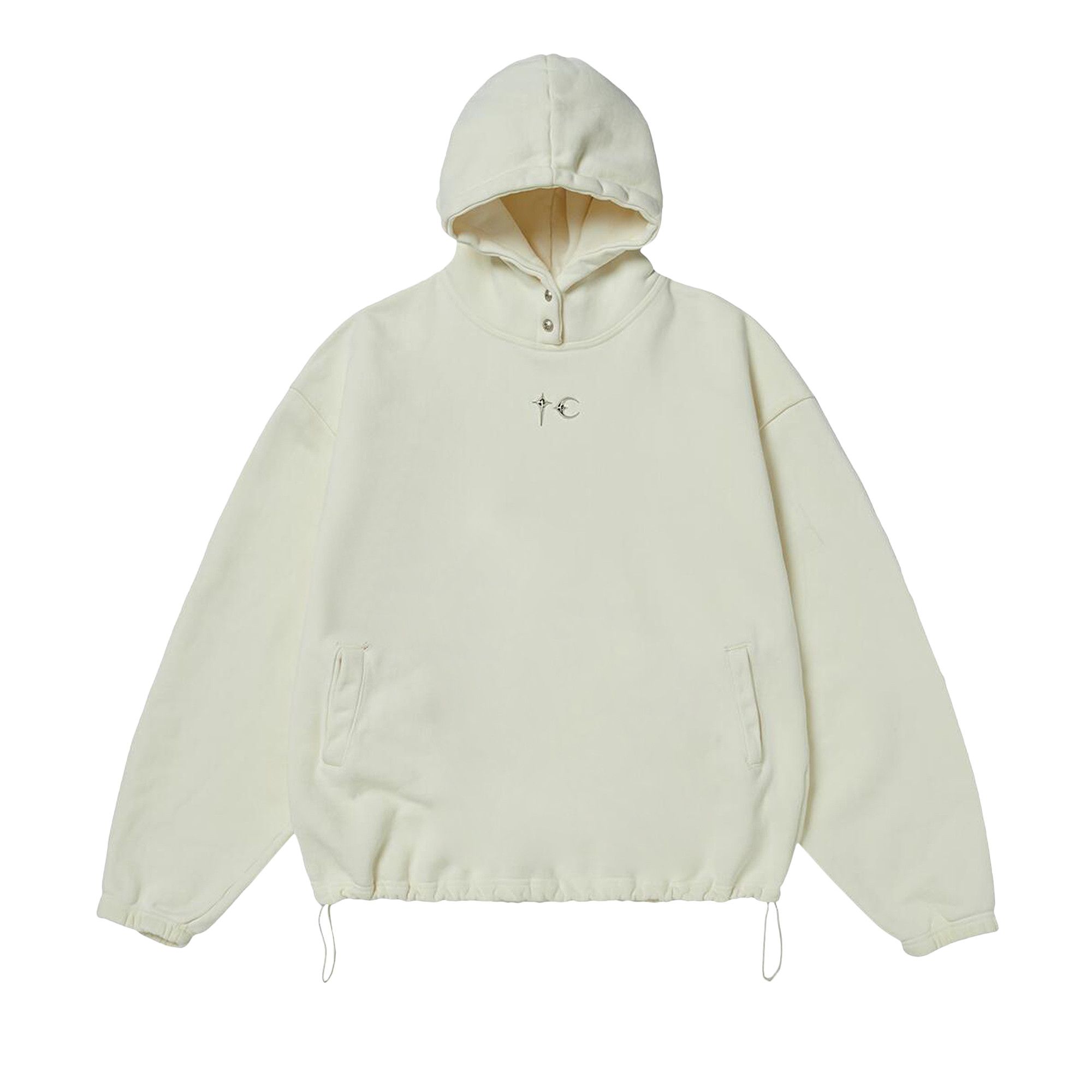 Buy Thug Club Color Emblem Hoodie 'Ivory' - TC24SS2203 | GOAT