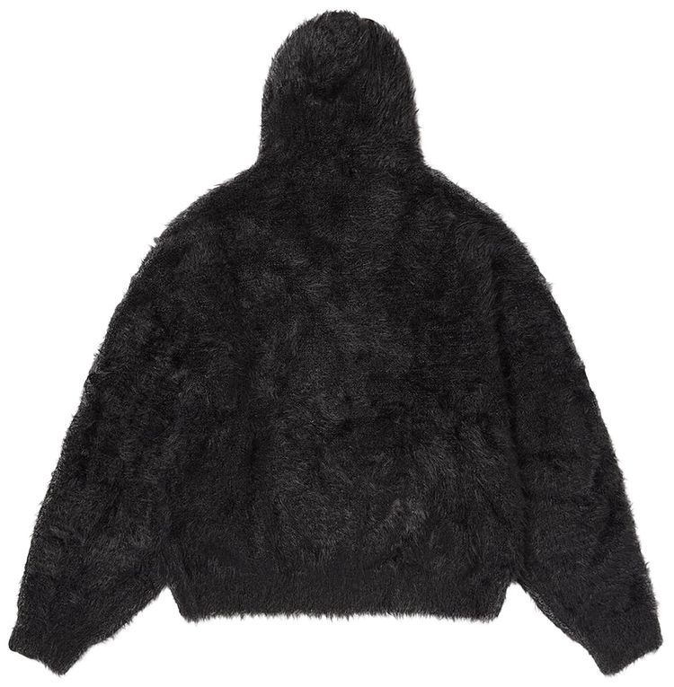 Thug Club Pack Fur Sword Hoodie Black