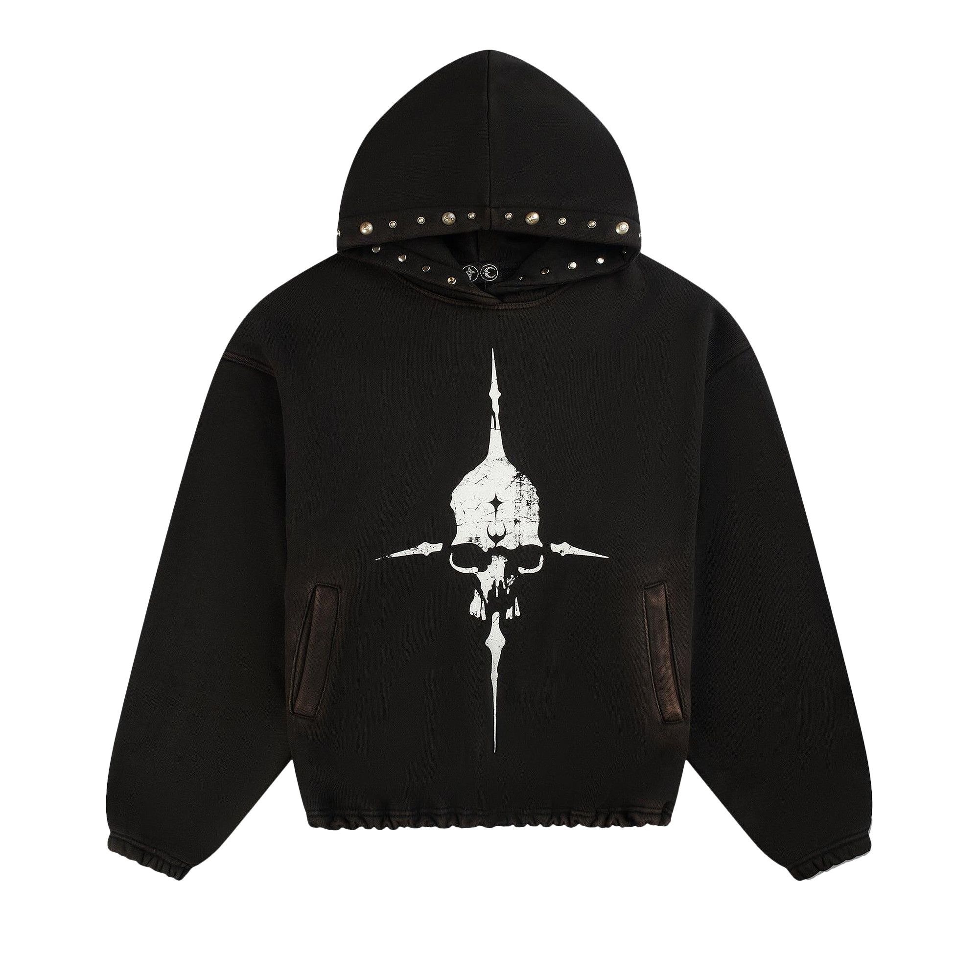 Buy Thug Club Peace Stud Hoodie 'Black' - TC24SS1201 | GOAT