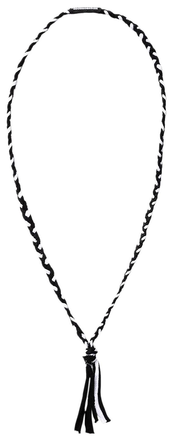 Neighborhood CS Braid Necklace BlackWhite