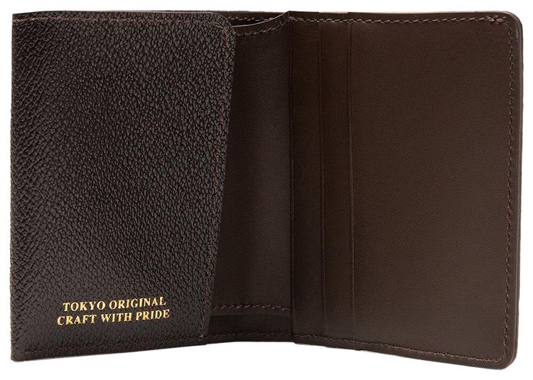 Neighborhood Coated Wallet Brown