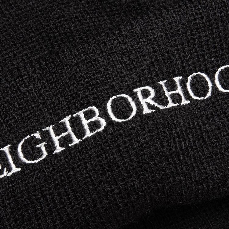 Neighborhood Mini Beanie Black