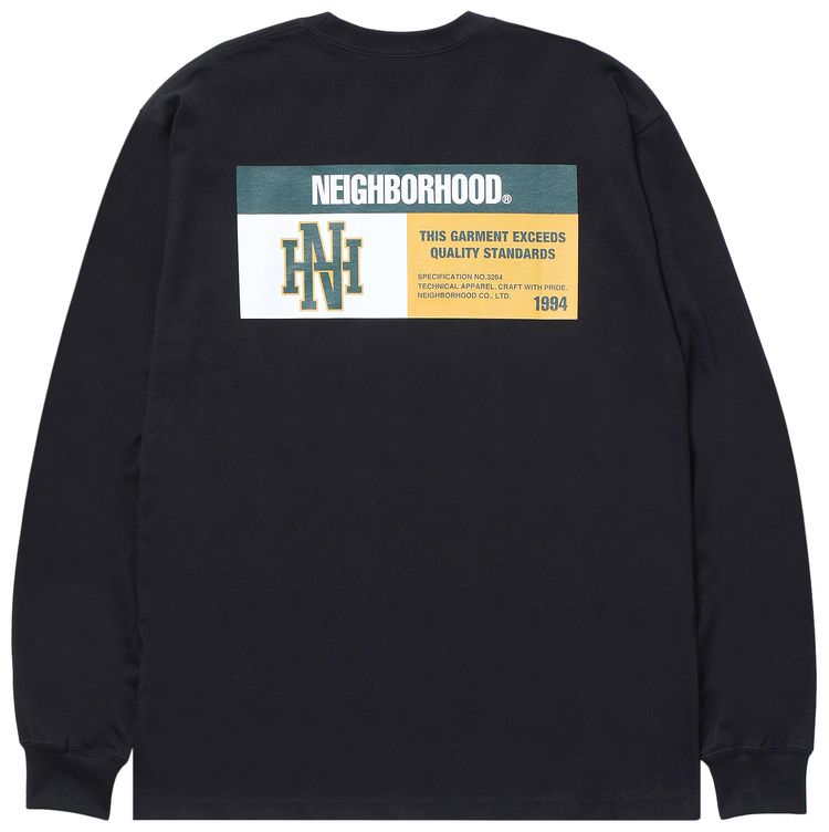 Neighborhood NH 8 Long Sleeve Tee BlackGreen