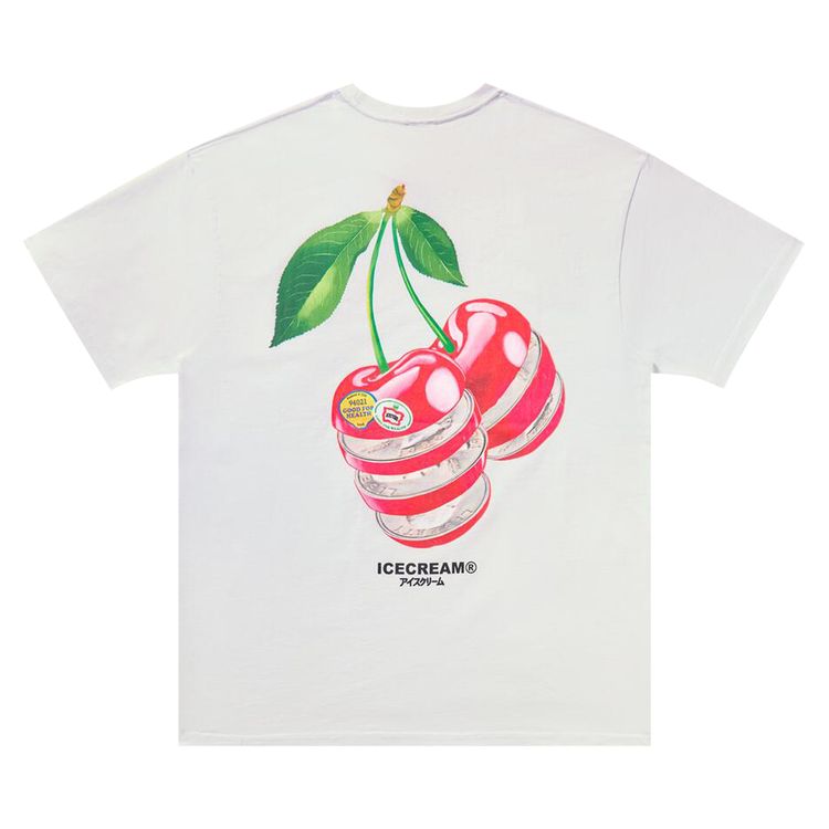 Icecream Quarters Short Sleeve Tee White