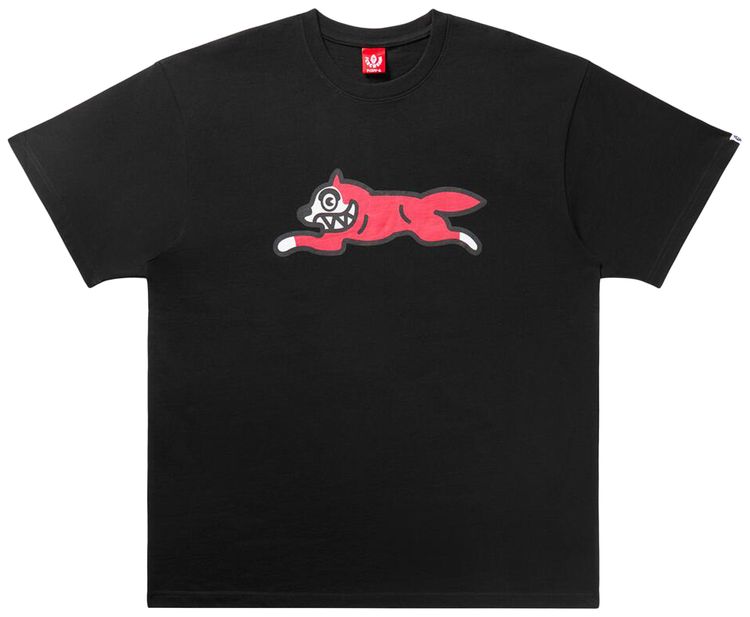 Icecream Running Dog Short Sleeve Tee Black