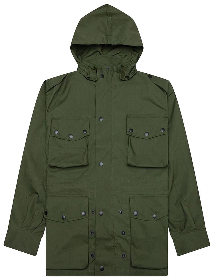 Needles CN Oxford Field Coat Olive