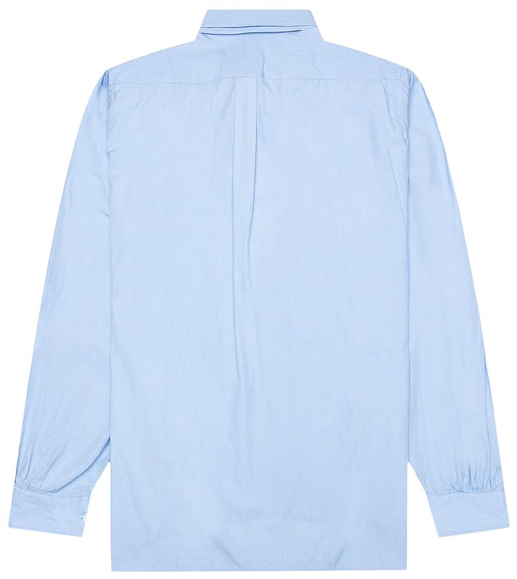 Needles Double Regular Collar EDW Shirt Sax Blue