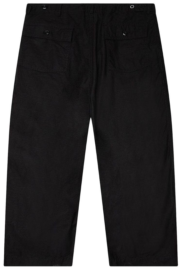 Needles Fatigue HD Pant Black
