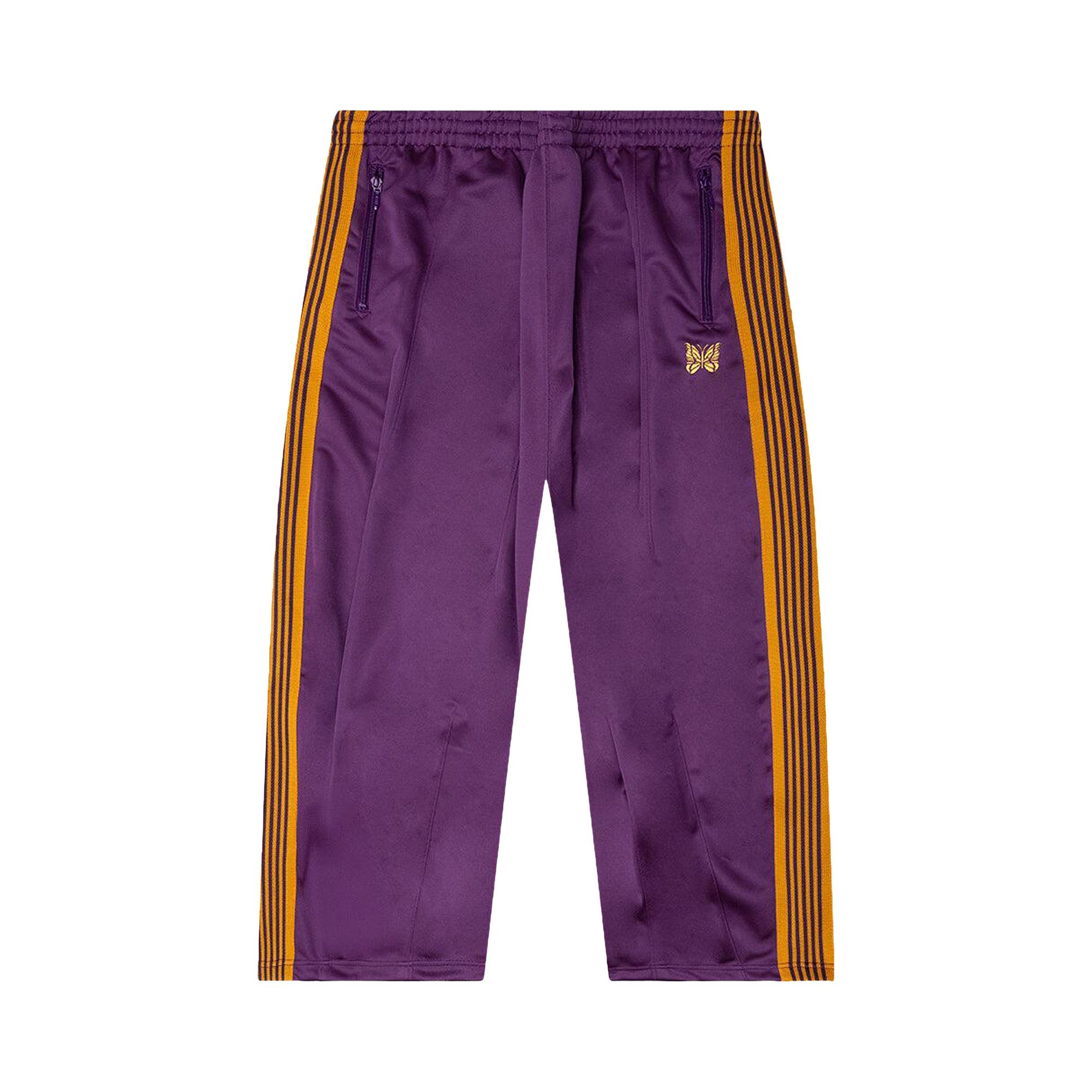 パンツ needles h.d track pant xs purple 25ss Needles H.D. Track Pant Poly Smooth Purple Size M Men's