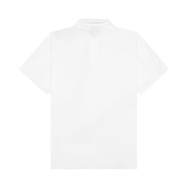 Needles Short Sleeve Polo Shirt White