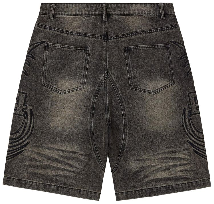 Vale Forever Armor Jorts Black