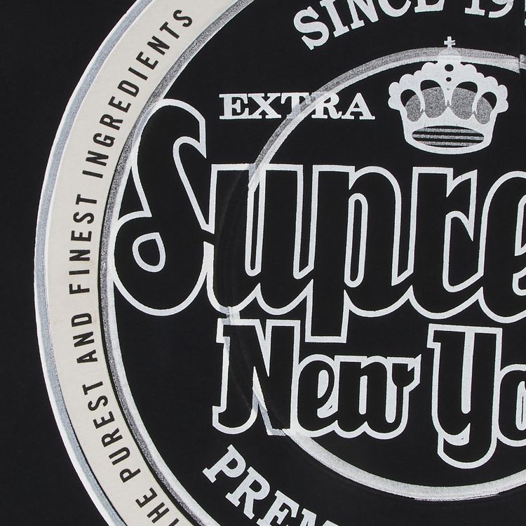 Supreme Lager Short Sleeve Top Black