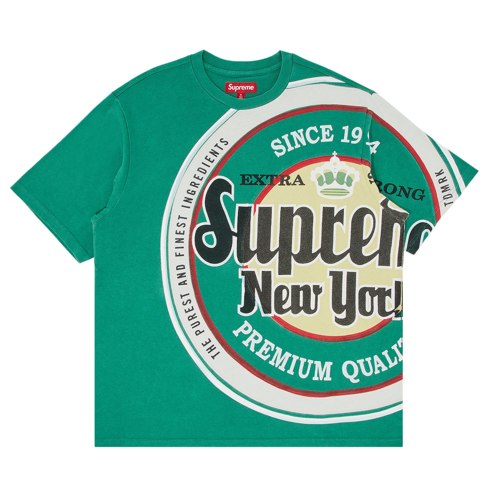 【日本未発売】 Buy Supreme Lager Short-Sleeve Top 'Green' - SS25KN87 GREEN Tシャツ+カットソー(半袖+袖なし)