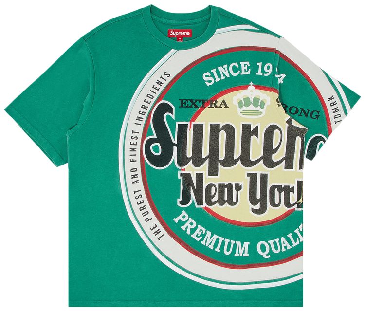Supreme Lager Short Sleeve Top Green
