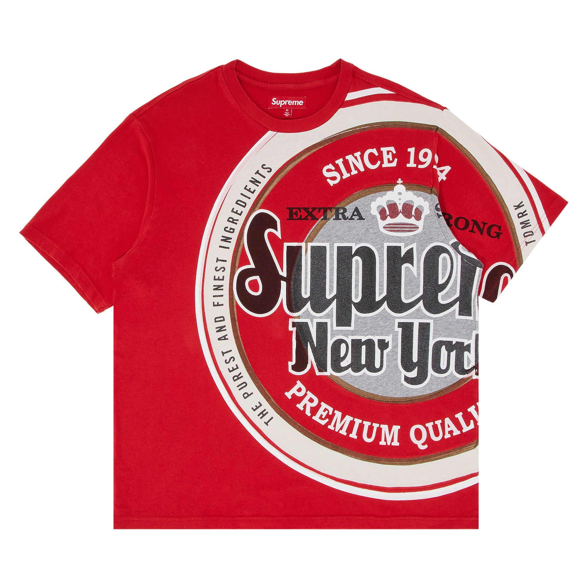 Buy Supreme Lager Short-Sleeve Top 'Red' - SS25KN87 RED | GOAT