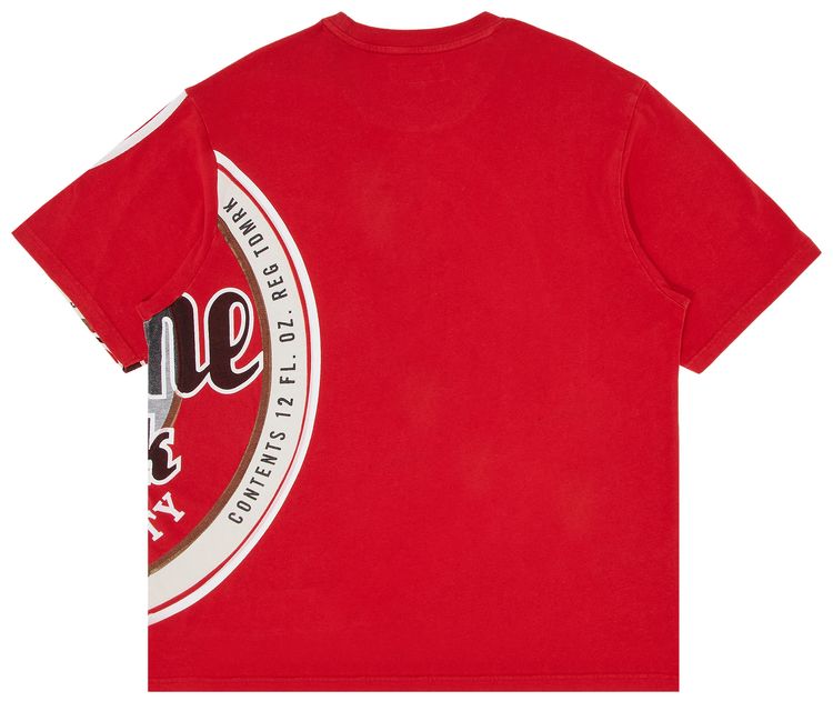 Supreme Lager Short Sleeve Top Red
