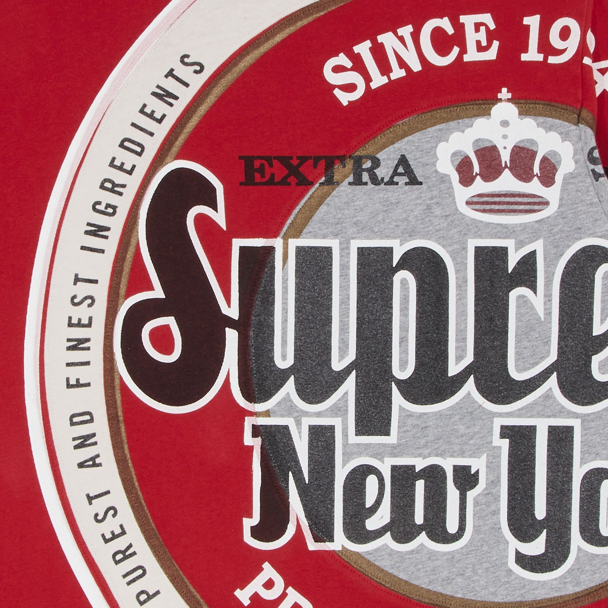 Buy Supreme Lager Short-Sleeve Top 'Red' - SS25KN87 RED | GOAT