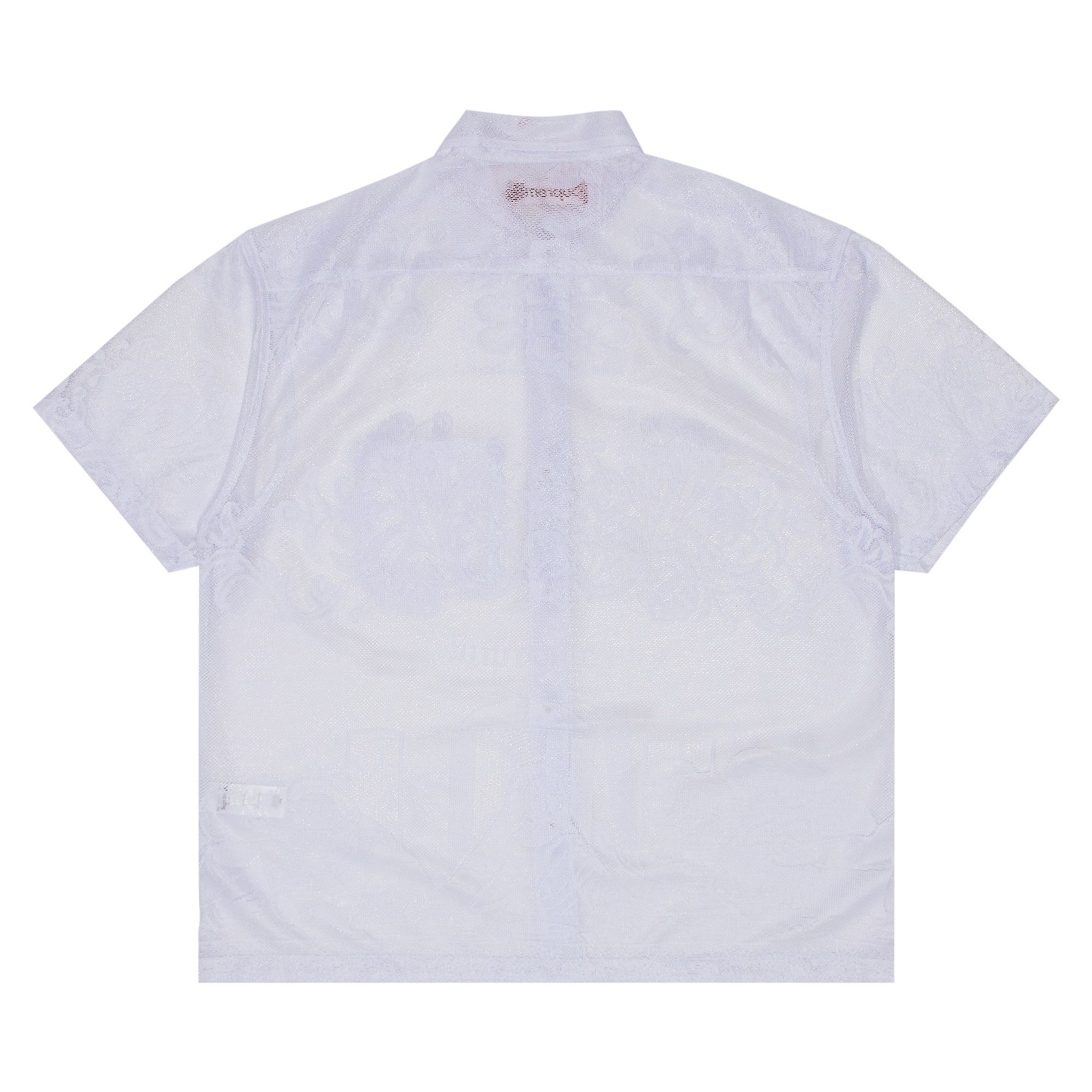 Buy Supreme Last Supper Lace Short-Sleeve Shirt 'White