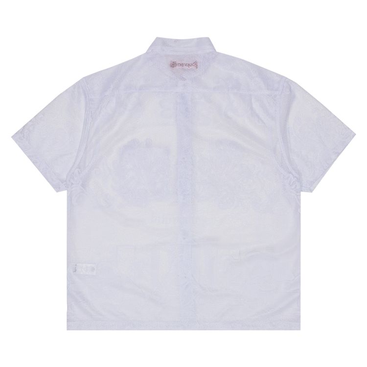Supreme Last Supper Lace Short Sleeve Shirt White