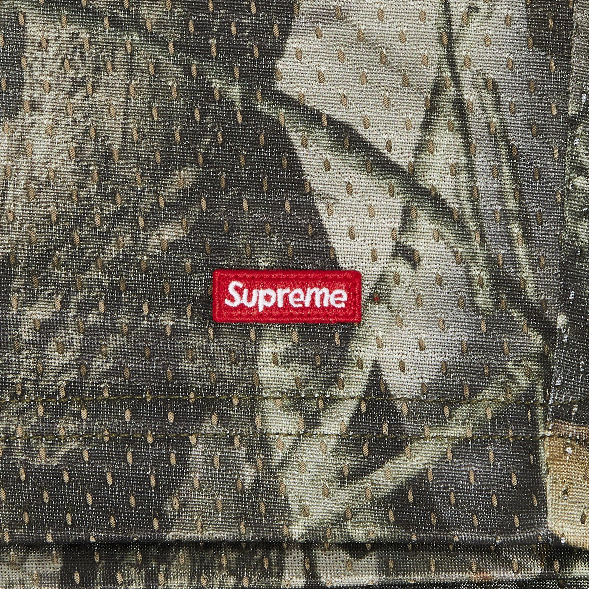 Buy Supreme Small Box Baggy Mesh Short 'Realtree Hardwoods