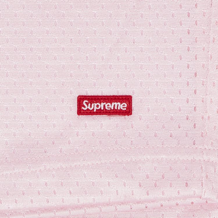 Supreme Small Box Baggy Mesh Short Pink