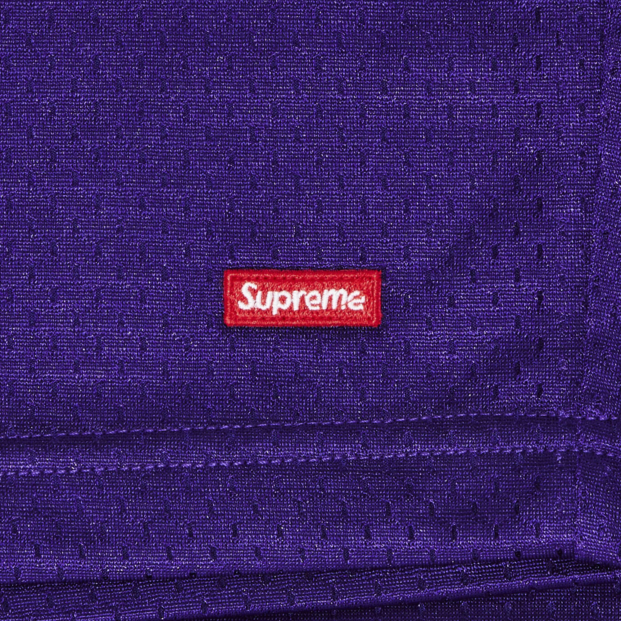 Supreme Small Box Baggy Mesh Short 紫 M Supreme Small Box Baggy Mesh Short (SS24) - $88
