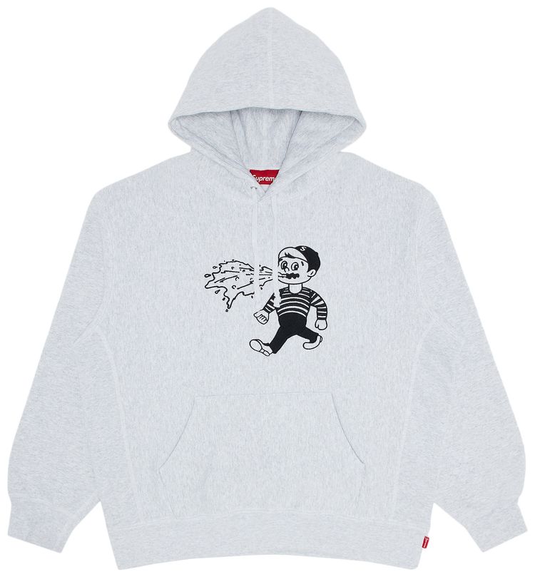 Supreme x Homerun Hooded Sweatshirt Ash Grey