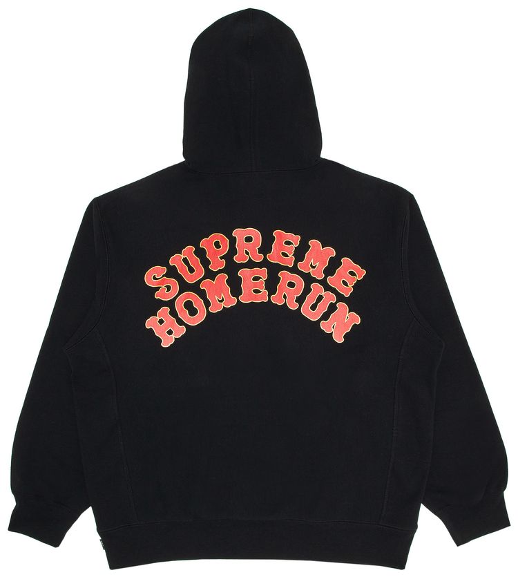 Supreme x Homerun Hooded Sweatshirt Black