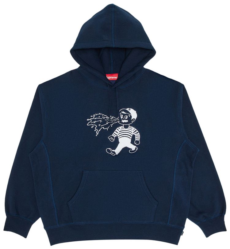 Supreme x Homerun Hooded Sweatshirt Navy