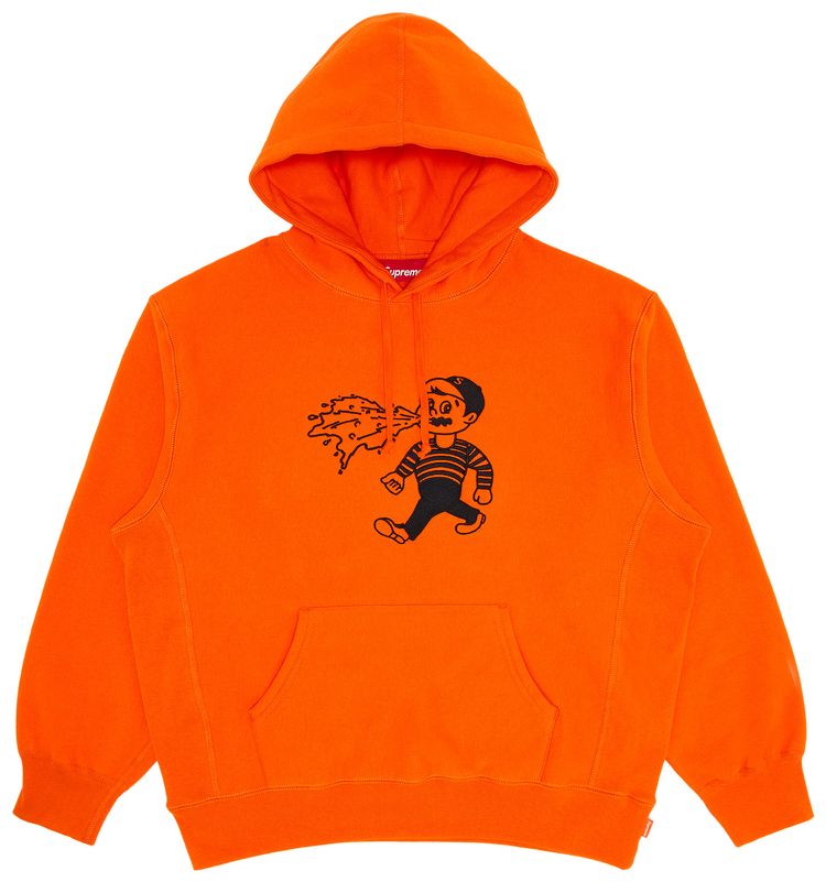 Supreme x Homerun Hooded Sweatshirt Orange