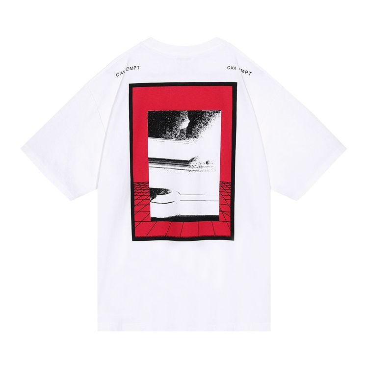 Cav Empt TH diving board T Shirt White