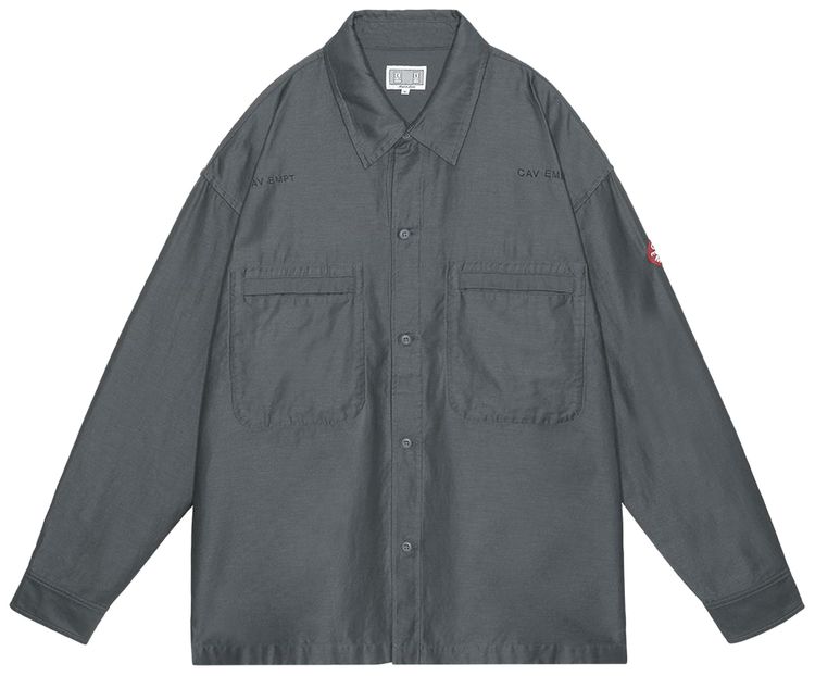 Cav Empt Casual Shirt Charcoal
