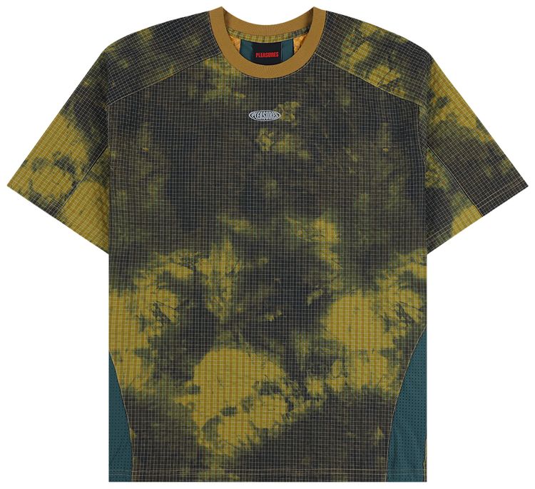 Pleasures Oval Tech Shirt YellowGreen