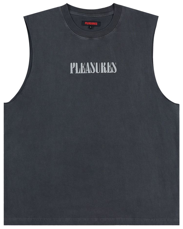 Pleasures Onyx Sleeveless Shirt Faded Black