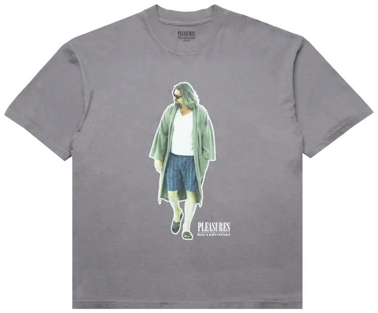Pleasures Dude T Shirt Charcoal
