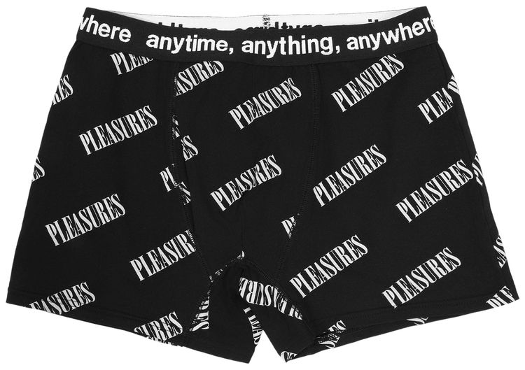 Pleasures Anytime Boxer Brief Black