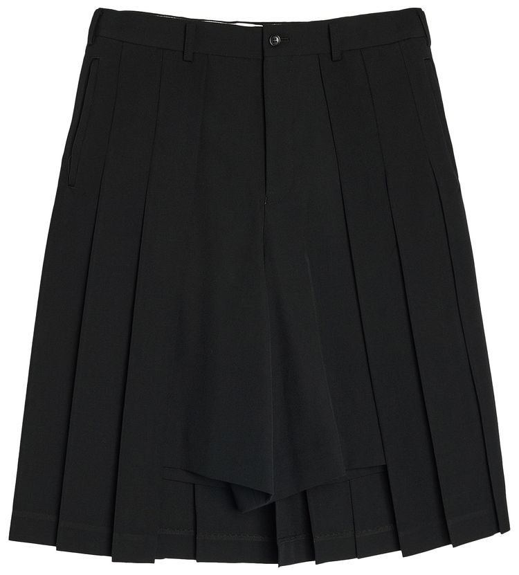 Comme des Garcons Homme Plus Wool Gabardine Medium Pant Black