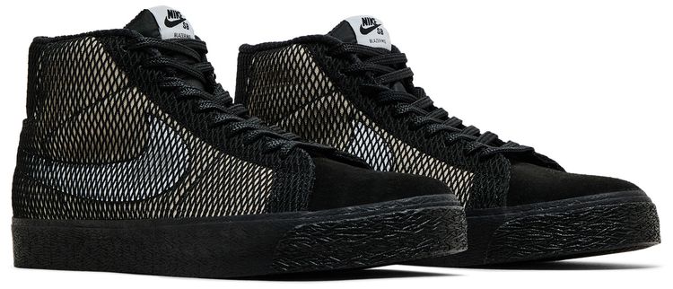 Nike Zoom Blazer Mid Premium SB Black Netting