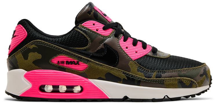 Nike Air Max 90 Premium Camo Pack   Sequoia Hyper Pink
