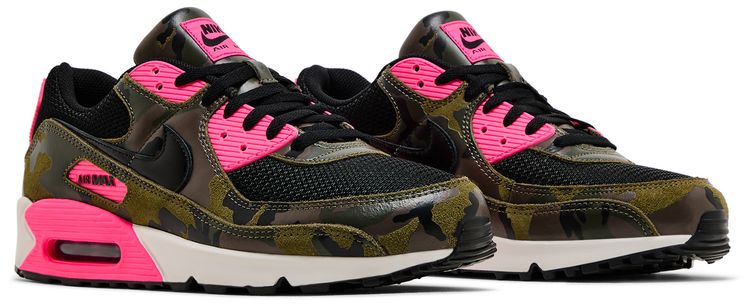 Nike Air Max 90 Premium Camo Pack   Sequoia Hyper Pink